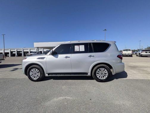 Brilliant Silver Metallic 2024 Nissan Armada SV 2WD