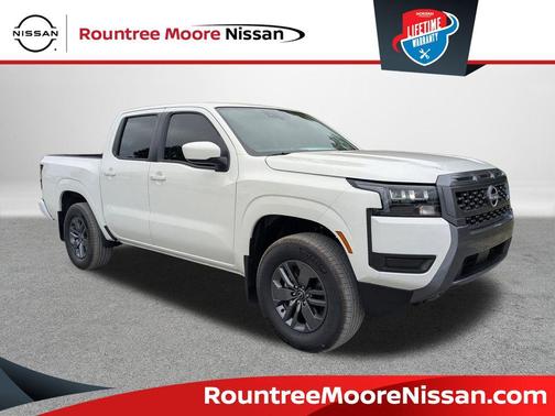 Glacier White 2026 Nissan Frontier SV