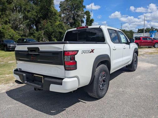 Glacier White 2026 Nissan Frontier PRO-X