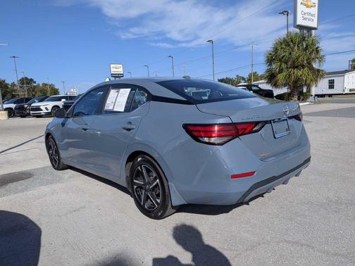 Atlantic Gray Metallic 2025 Nissan Sentra SV