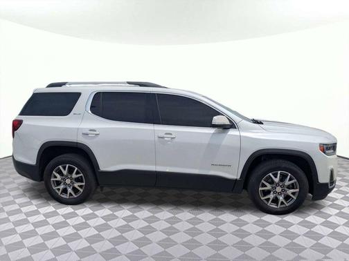 White Frost Tricoat 2021 GMC Acadia AWD SLT