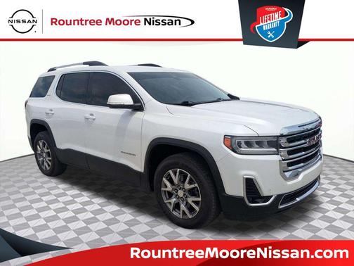 White Frost Tricoat 2021 GMC Acadia AWD SLT