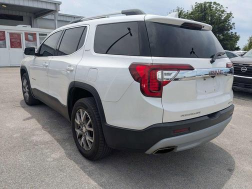 White Frost Tricoat 2021 GMC Acadia AWD SLT
