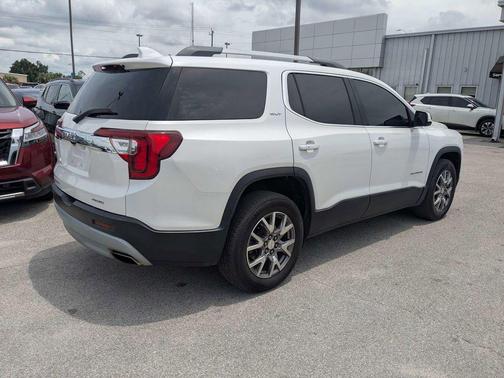 White Frost Tricoat 2021 GMC Acadia AWD SLT