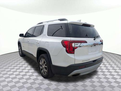White Frost Tricoat 2021 GMC Acadia AWD SLT