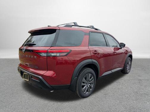 Scarlet Ember Tintcoat 2026 Nissan Pathfinder SV