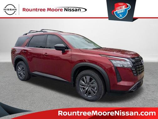 Scarlet Ember Tintcoat 2026 Nissan Pathfinder SV