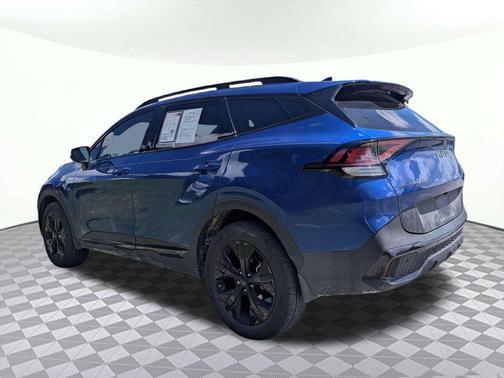 Sapphire Blue 2025 Kia Sportage X-Line