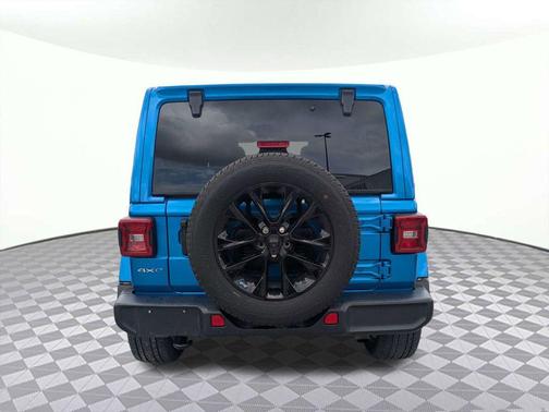 Hydro Blue Pearlcoat 2021 Jeep Wrangler Unlimited 4xe Sahara