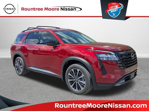 Scarlet Ember Tintcoat 2026 Nissan Pathfinder Platinum