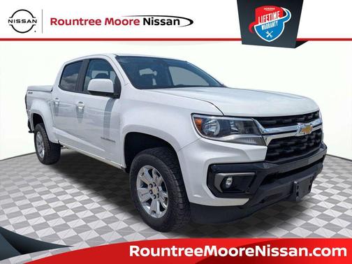Summit White 2022 Chevrolet Colorado LT