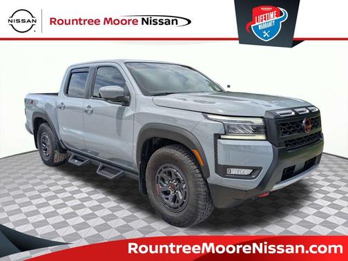 Boulder Gray Pearl 2025 Nissan Frontier PRO-X