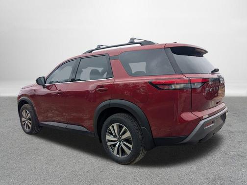 Scarlet Ember Tintcoat 2026 Nissan Pathfinder SL