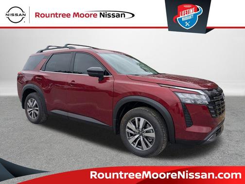 Scarlet Ember Tintcoat 2026 Nissan Pathfinder SL