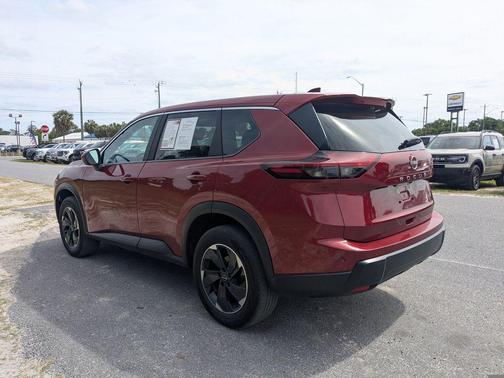 Scarlet Ember Tintcoat 2025 Nissan Rogue SV