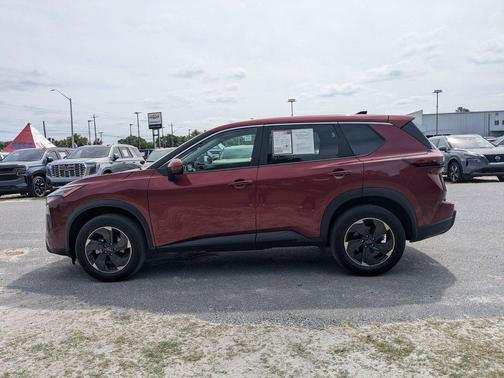 Scarlet Ember Tintcoat 2025 Nissan Rogue SV