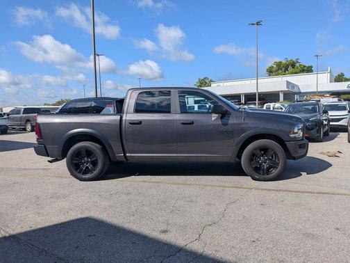 Granite Crystal Metallic Clearcoat 2024 RAM 1500 Classic Warlock Crew Cab 4x2 5'7' Box