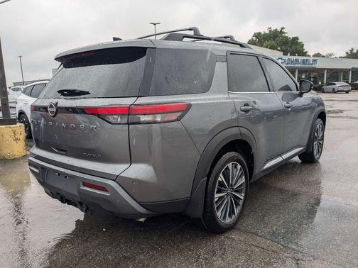 Gun Metallic 2026 Nissan Pathfinder Platinum