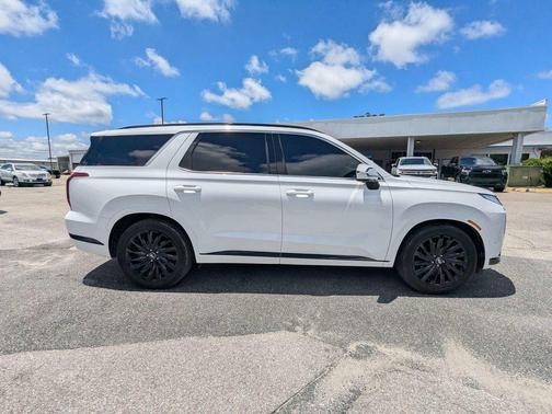 Hyper White 2025 Hyundai PALISADE Calligraphy Night Edition