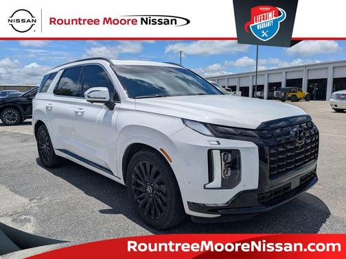 Hyper White 2025 Hyundai PALISADE Calligraphy Night Edition