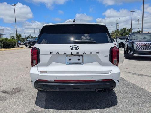 Hyper White 2025 Hyundai PALISADE Calligraphy Night Edition