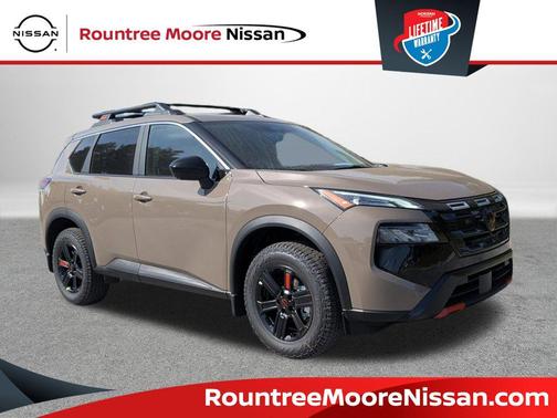 Baja Storm Metallic 2026 Nissan Rogue Rock Creek
