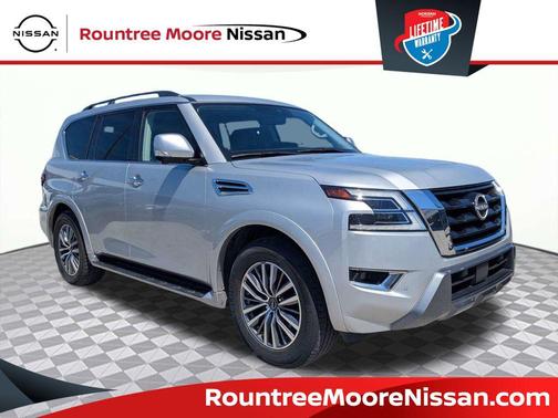 Brilliant Silver Metallic 2023 Nissan Armada SL 2WD