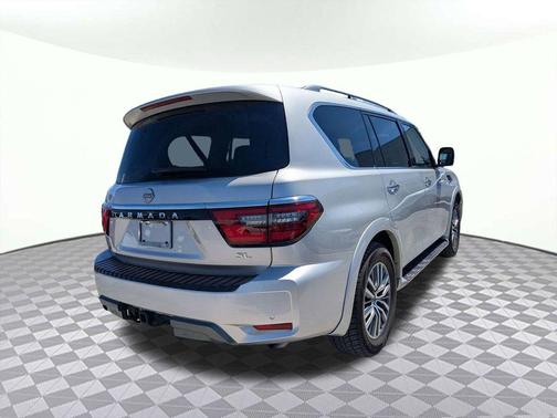 Brilliant Silver Metallic 2023 Nissan Armada SL 2WD