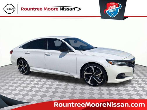 Platinum White Pearl 2022 Honda Accord Sport 1.5T