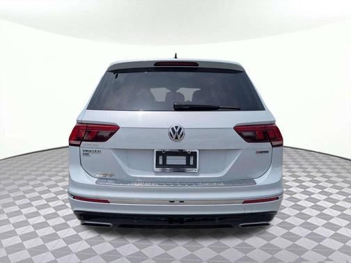 White Silver 2019 Volkswagen Tiguan 2.0T SEL R-Line 4MOTION