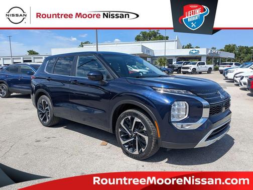 Alloy Silver Metallic 2024 Mitsubishi Outlander SE Black Edition S-AWC