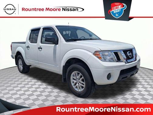 Glacier White 2019 Nissan Frontier SV