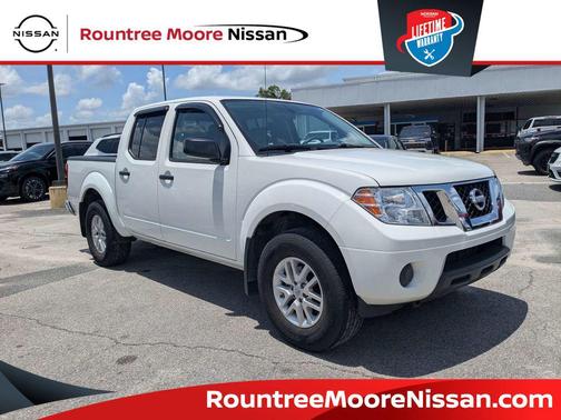 Glacier White 2019 Nissan Frontier SV