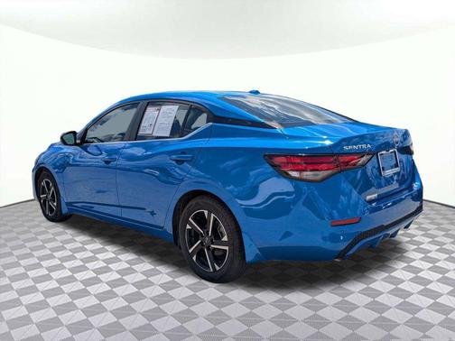 Electric Blue Metallic 2025 Nissan Sentra SV