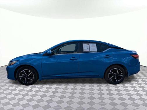Electric Blue Metallic 2025 Nissan Sentra SV