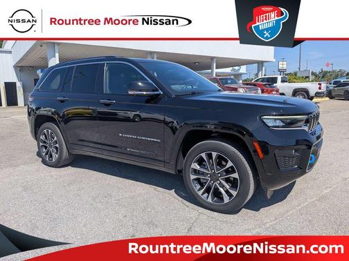 Diamond Black Crystal Pearlcoat 2022 Jeep Grand Cherokee 4xe Overland