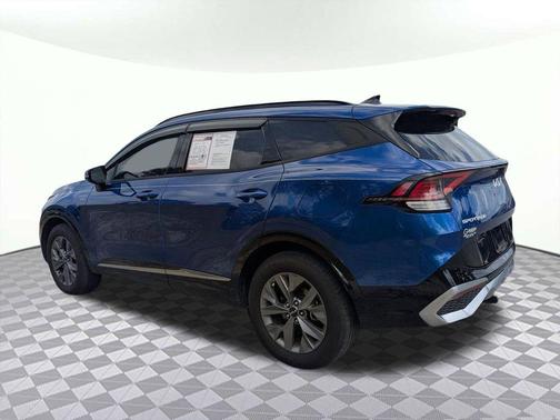 Sapphire Blue 2023 Kia Sportage SX