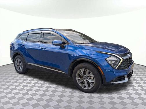 Sapphire Blue 2023 Kia Sportage SX