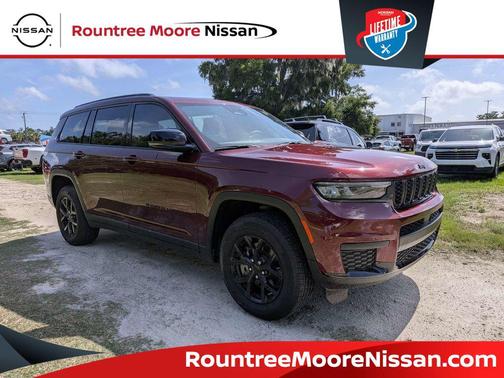 Velvet Red Pearlcoat 2025 Jeep Grand Cherokee L Altitude
