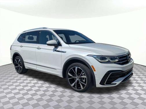 Pure White 2023 Volkswagen Tiguan 2.0T SEL R-Line 4MOTION