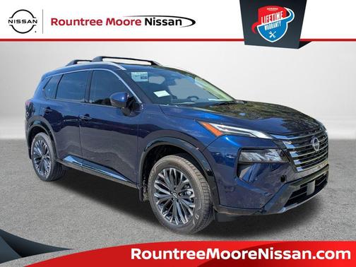 Deep Ocean Blue Pearl 2026 Nissan Rogue Platinum