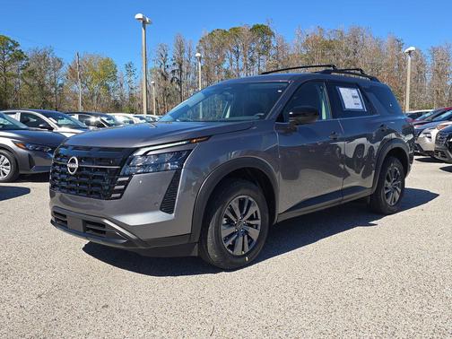 Gun Metallic 2026 Nissan Pathfinder SV
