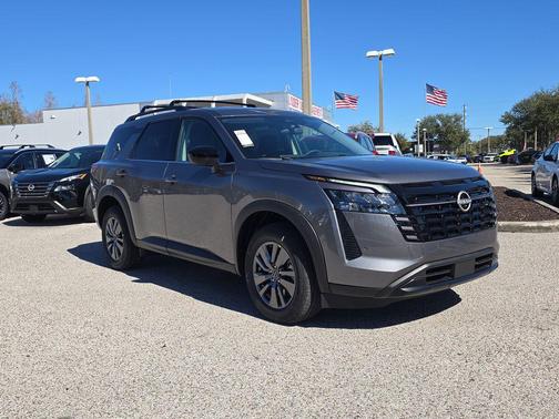 Gun Metallic 2026 Nissan Pathfinder SV