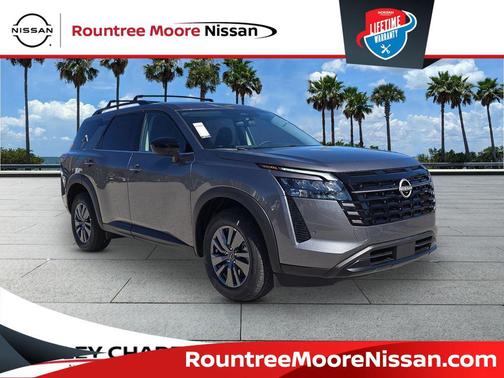 Gun Metallic 2026 Nissan Pathfinder SV