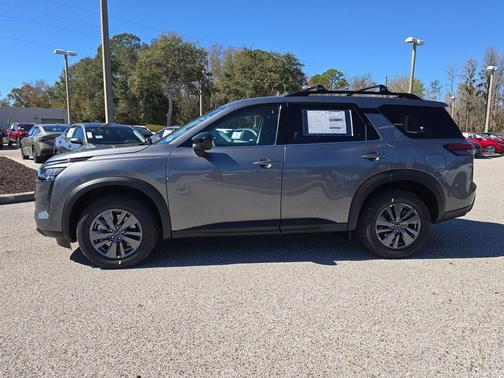 Gun Metallic 2026 Nissan Pathfinder SV