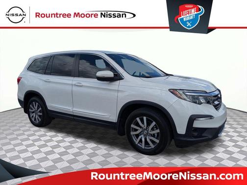 Platinum White Pearl 2020 Honda Pilot 2WD EX-L