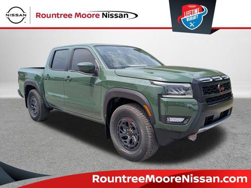 Tactical Green Metallic 2026 Nissan Frontier PRO-X