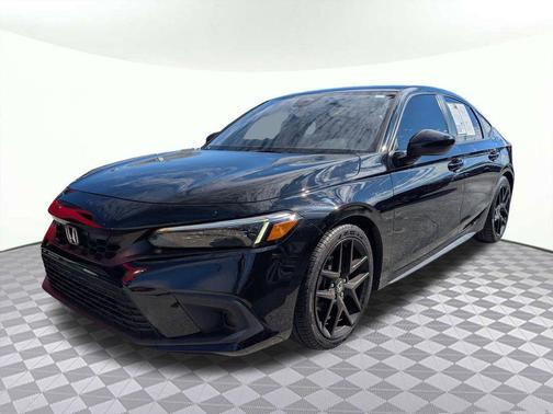 Crystal Black Pearl 2023 Honda Civic Sport