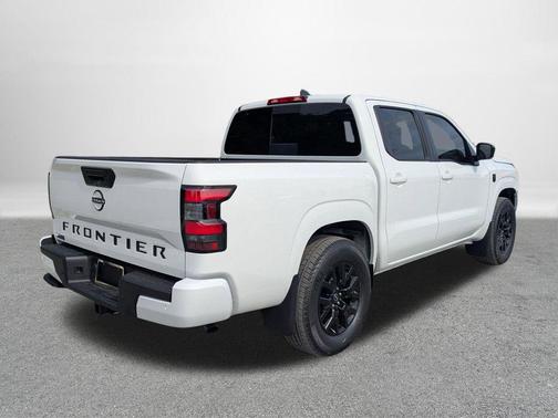 Glacier White 2026 Nissan Frontier SV