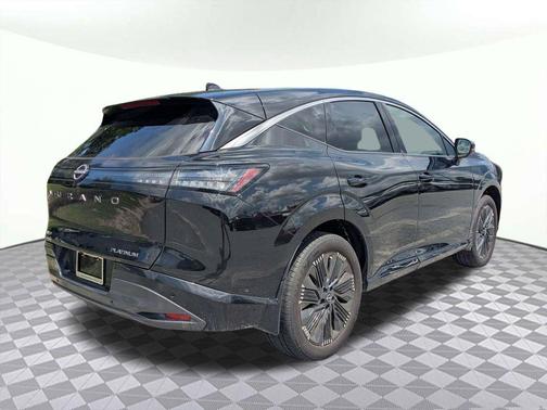 Super Black 2025 Nissan Murano Platinum
